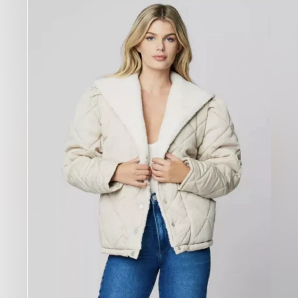 Blank NYC Warm Hearts Quilted Jacket